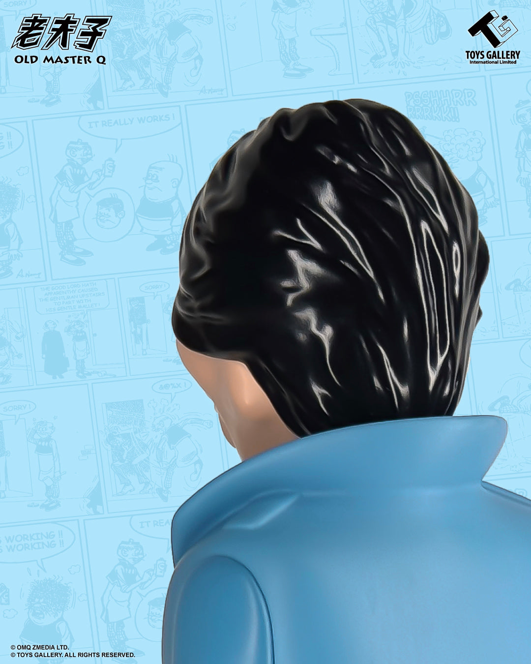 Toys Gallery: Old Master Q Series - Professional Robber Vinyl Figure