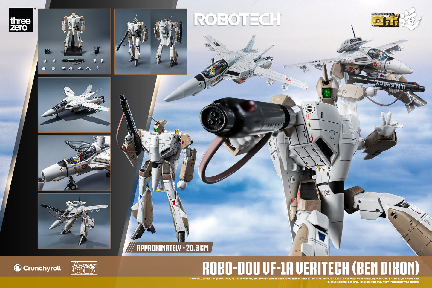 Threezero: ROBO-DOU ROBOTECH VF‐1A Veritech (Ben Dixon)