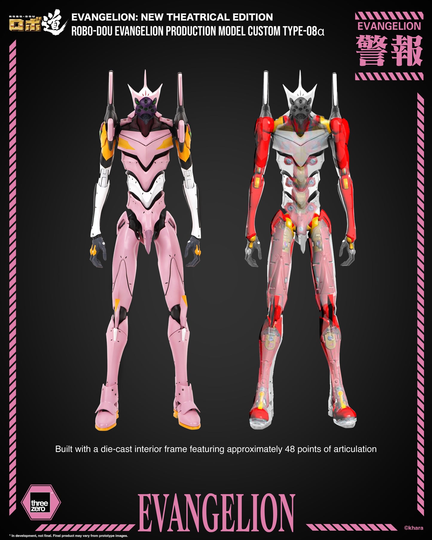 [Threezero] 3Z1036 Evangelion: New Theatrical Edition - ROBO-DOU Evangelion Production Model Custom Type-08α