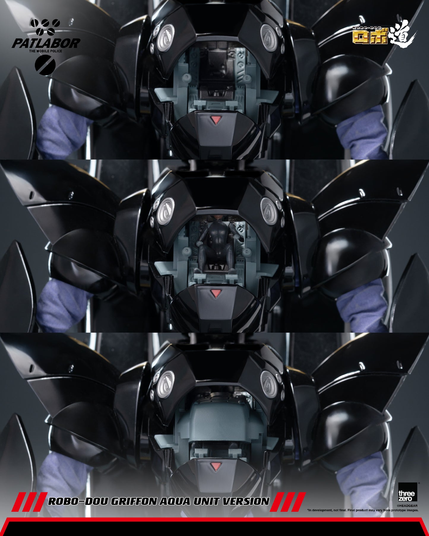 [Threezero] 3Z0912 Mobile Police Patlabor ROBO-DOU Griffon Aqua Unit Version