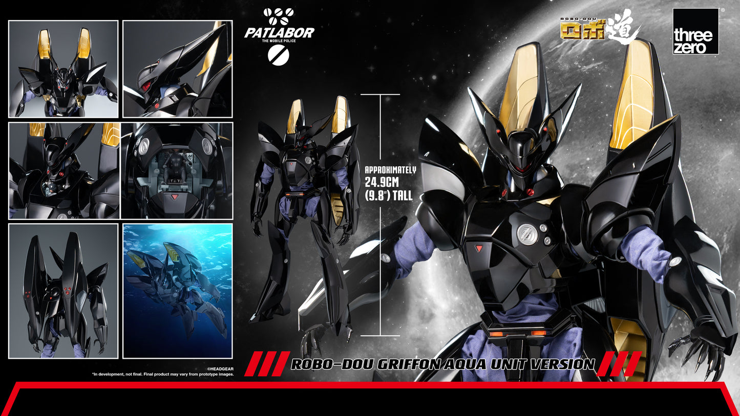 [Threezero] 3Z0912 Mobile Police Patlabor ROBO-DOU Griffon Aqua Unit Version