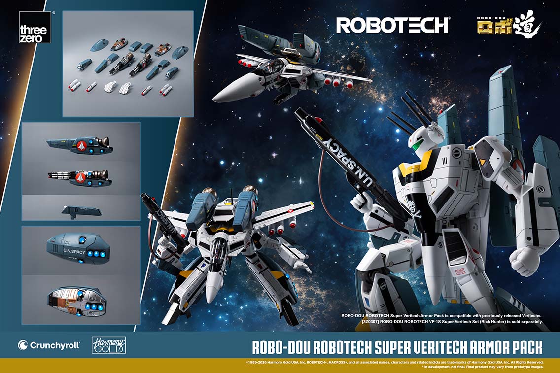 [Threezero] 3Z1072 ROBO-DOU ROBOTECH Super Veritech Armor Pack