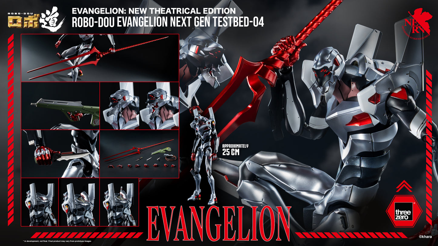 Threezero: Evangelion: New Theatrical Edition - ROBO-DOU Evangelion Next Gen Testbed-04
