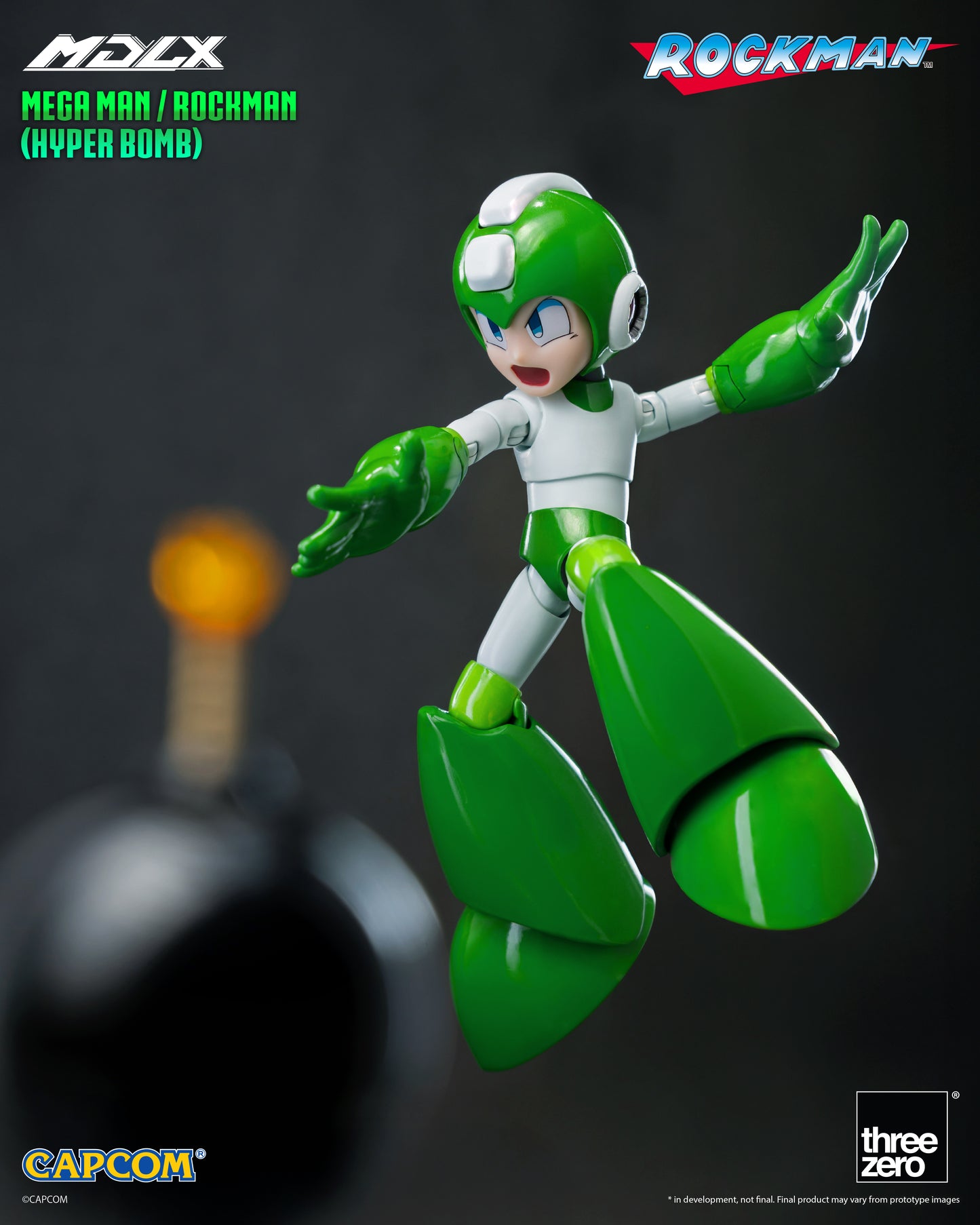 Threezero: MDLX Mega Man / Rockman (Hyper Bomb)