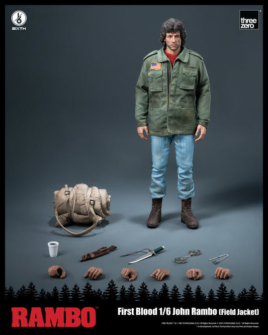 Threezero: Rambo: First Blood - 1/6 John Rambo (Field Jacket)