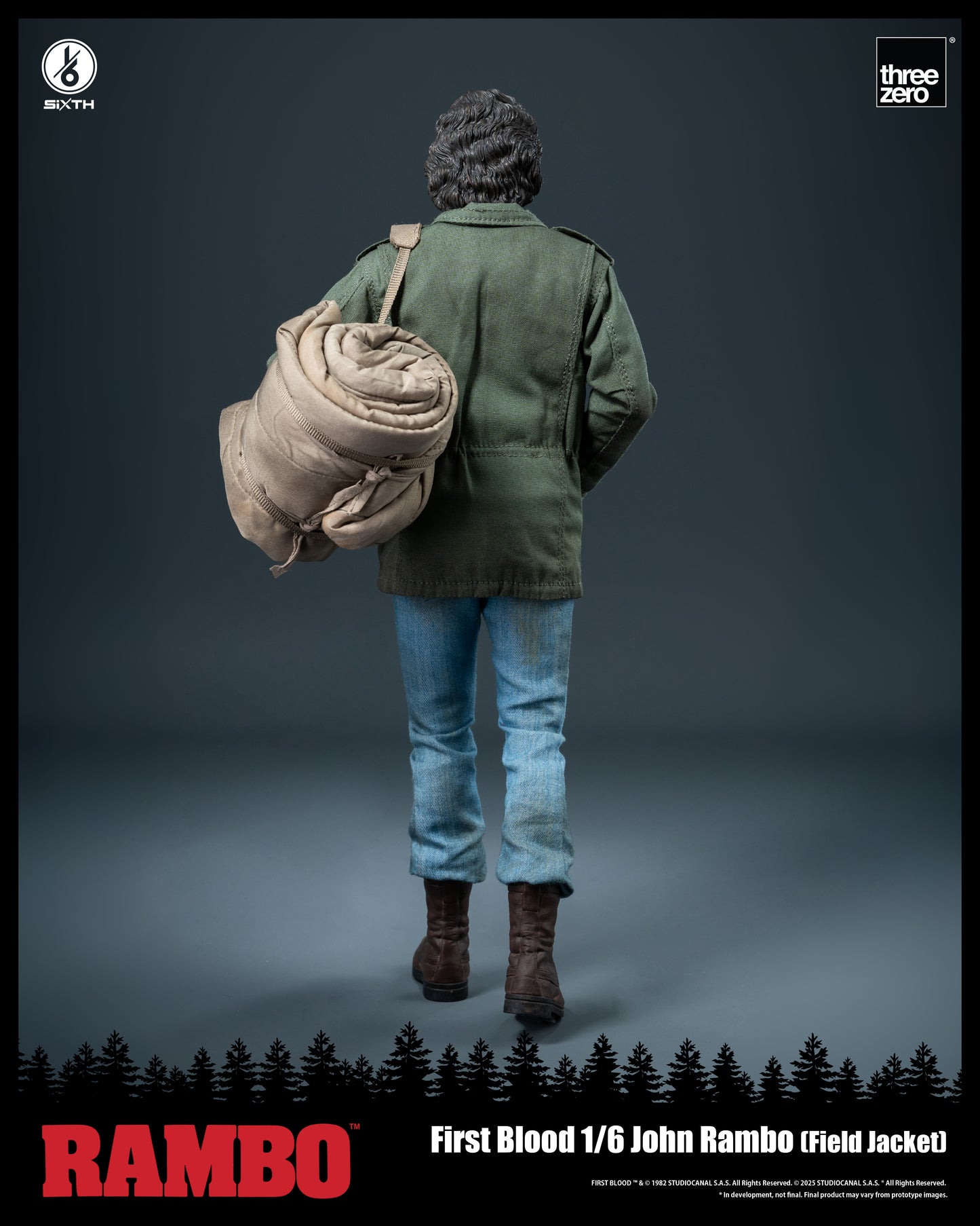Threezero: Rambo: First Blood - 1/6 John Rambo (Field Jacket)