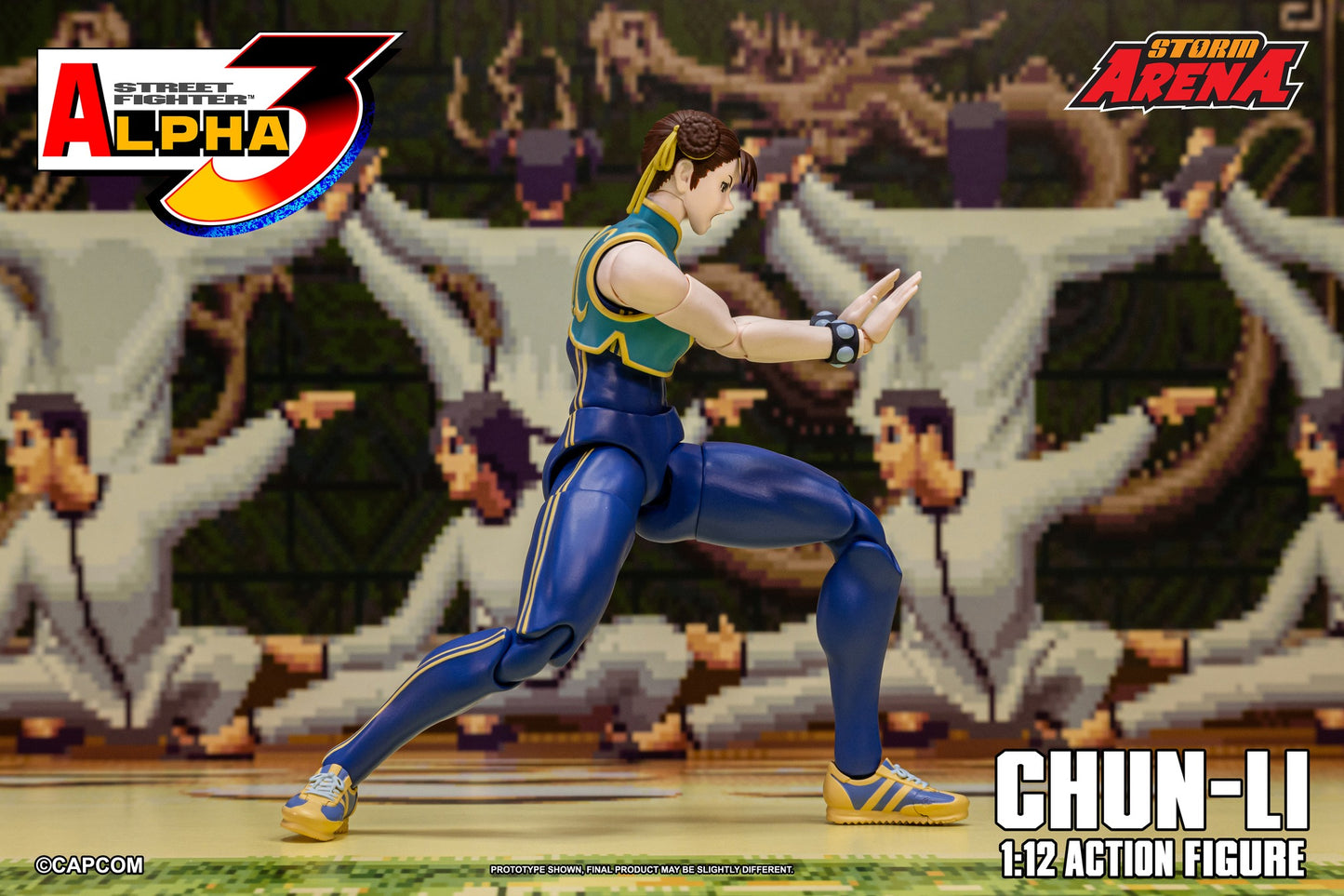 Storm Collectibles: CHUN LI - STREET FIGHTER ALPHA 3 "Storm Arena" 1/12 Scale