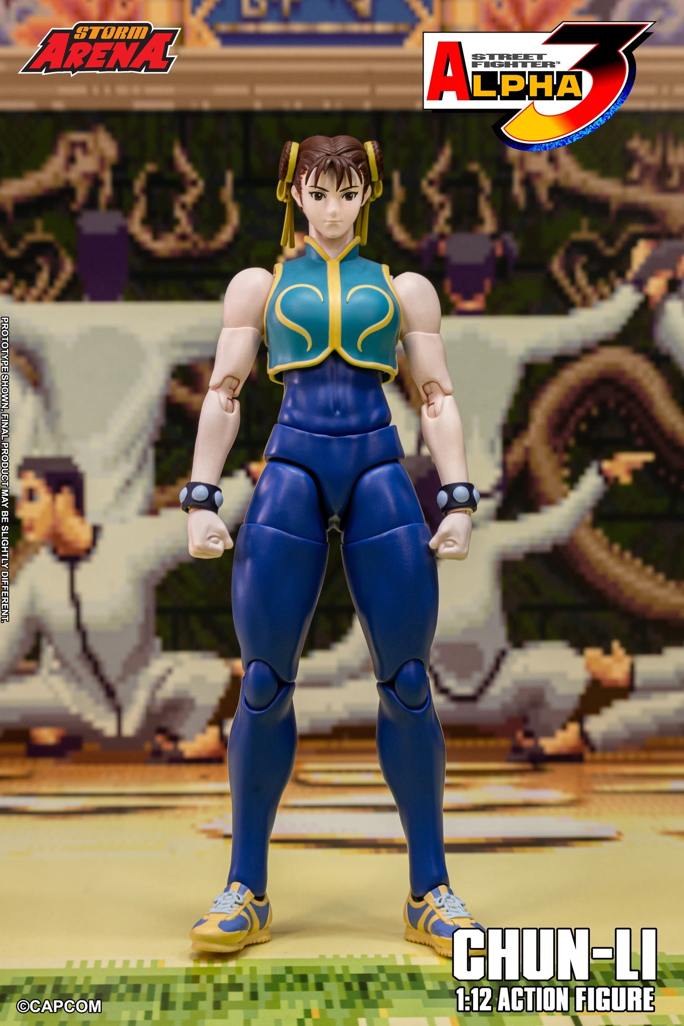Storm Collectibles: CHUN LI - STREET FIGHTER ALPHA 3 "Storm Arena" 1/12 Scale