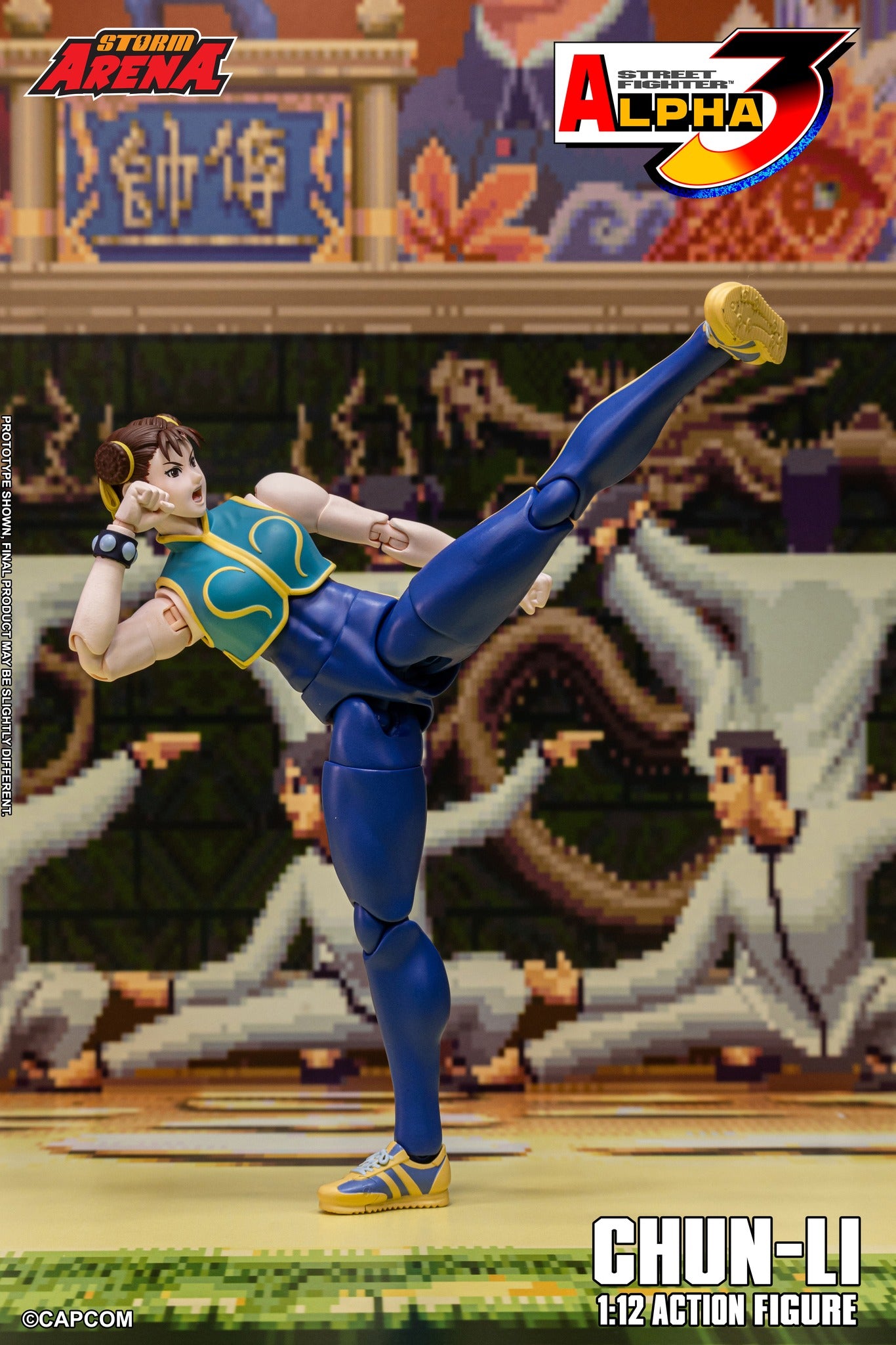 Storm Collectibles: CHUN LI - STREET FIGHTER ALPHA 3 "Storm Arena" 1/12 Scale