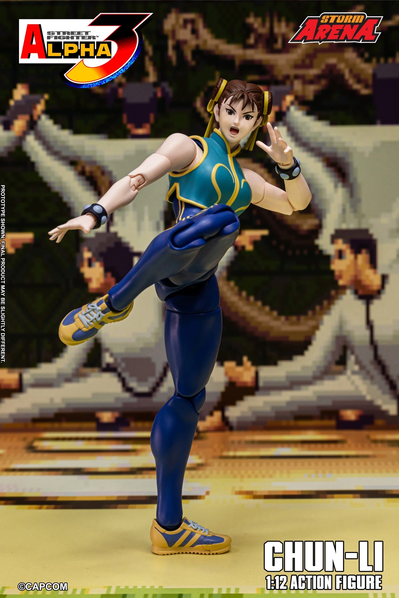 Storm Collectibles: CHUN LI - STREET FIGHTER ALPHA 3 "Storm Arena" 1/12 Scale
