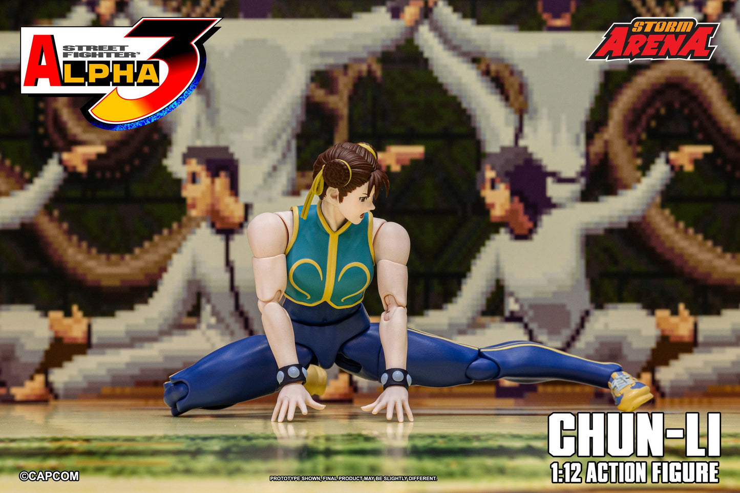 Storm Collectibles: CHUN LI - STREET FIGHTER ALPHA 3 "Storm Arena" 1/12 Scale