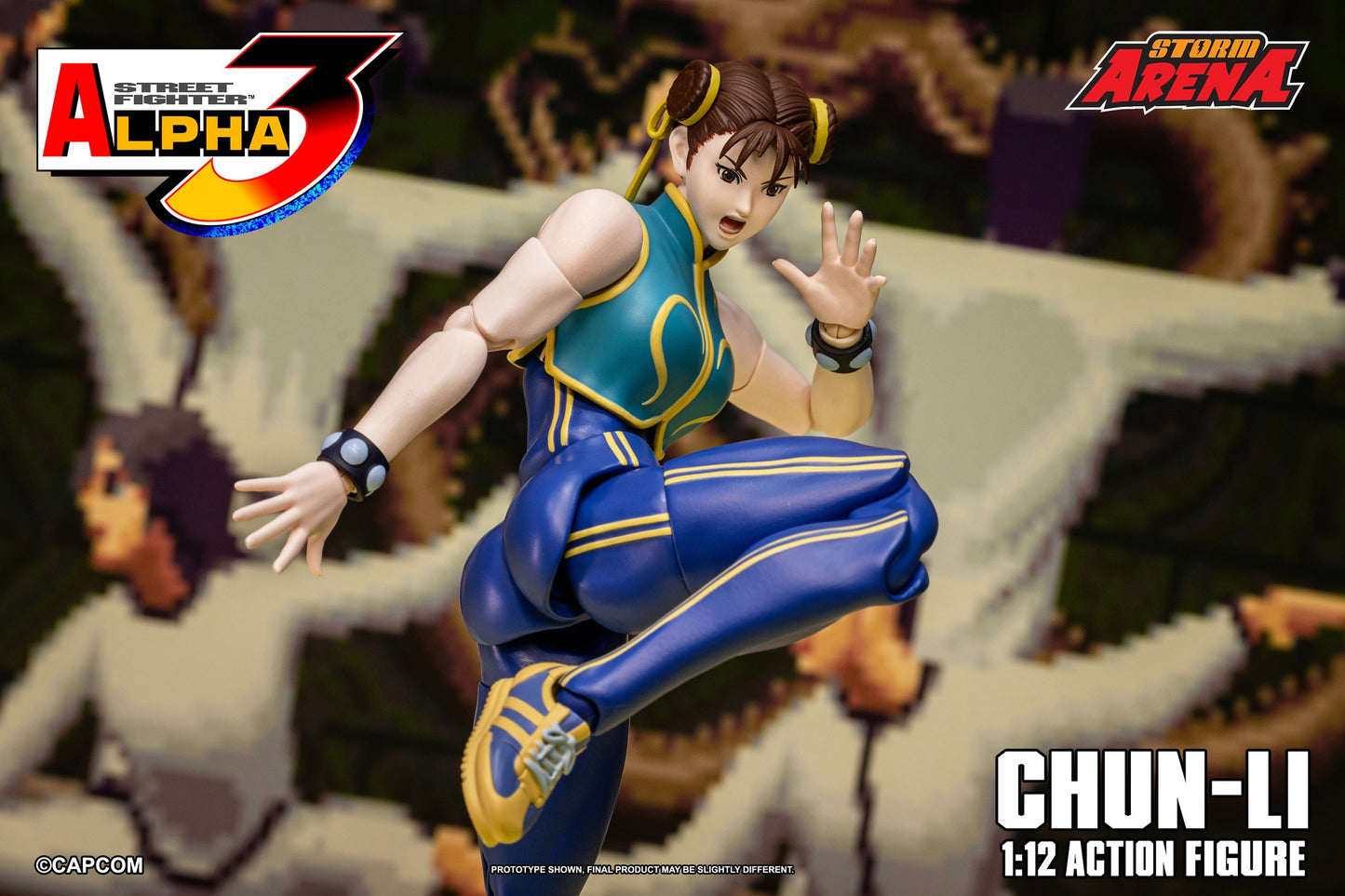 Storm Collectibles: CHUN LI - STREET FIGHTER ALPHA 3 "Storm Arena" 1/12 Scale
