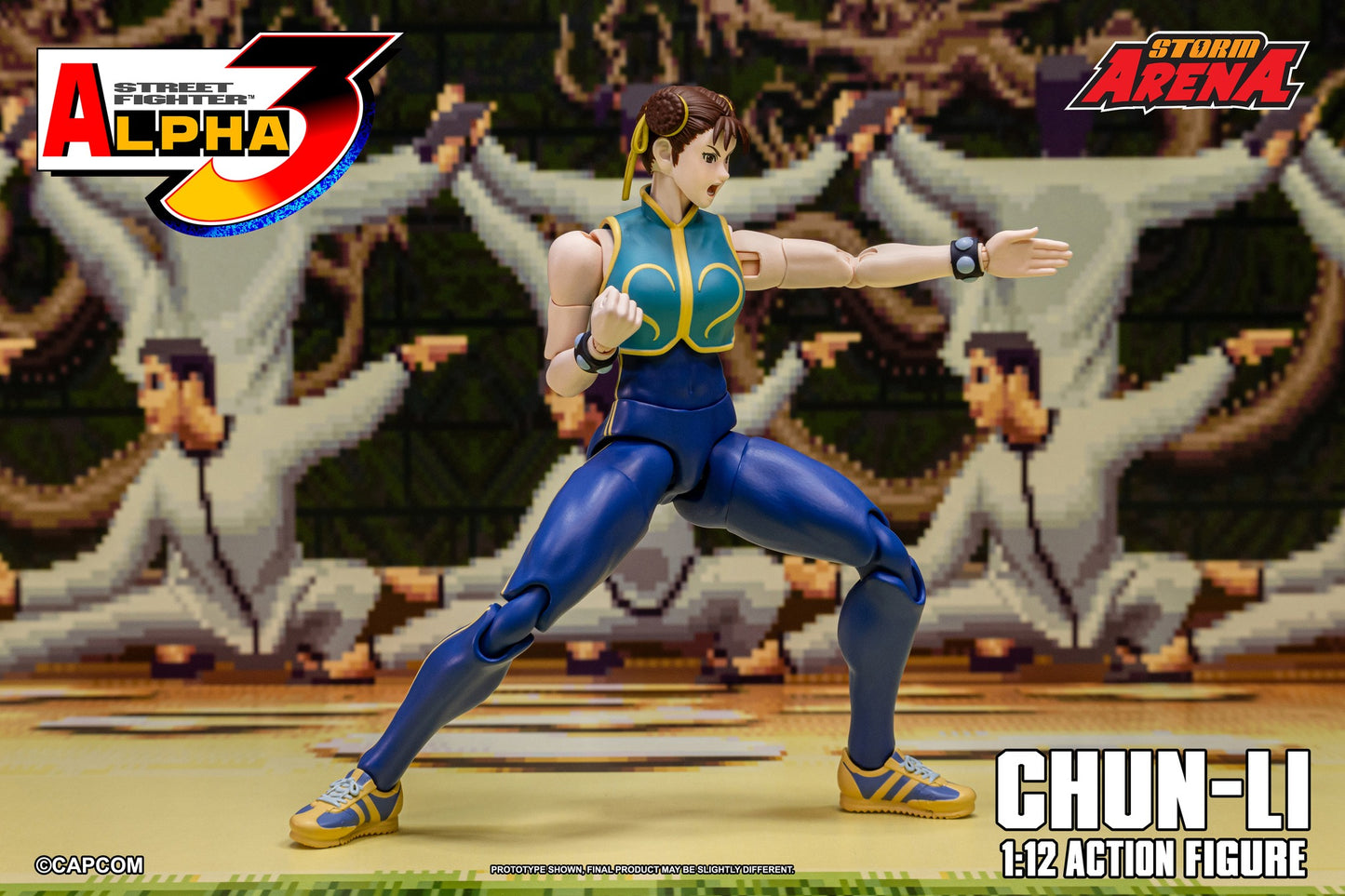 Storm Collectibles: CHUN LI - STREET FIGHTER ALPHA 3 "Storm Arena" 1/12 Scale