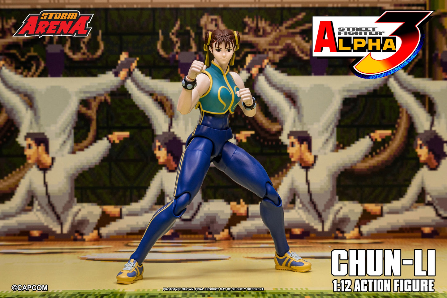 Storm Collectibles: CHUN LI - STREET FIGHTER ALPHA 3 "Storm Arena" 1/12 Scale