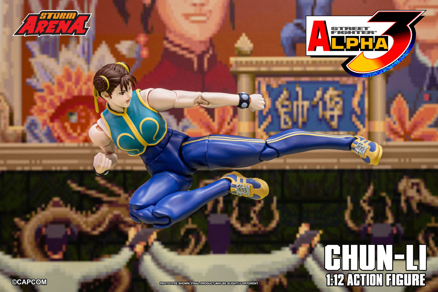 Storm Collectibles: CHUN LI - STREET FIGHTER ALPHA 3 "Storm Arena" 1/12 Scale