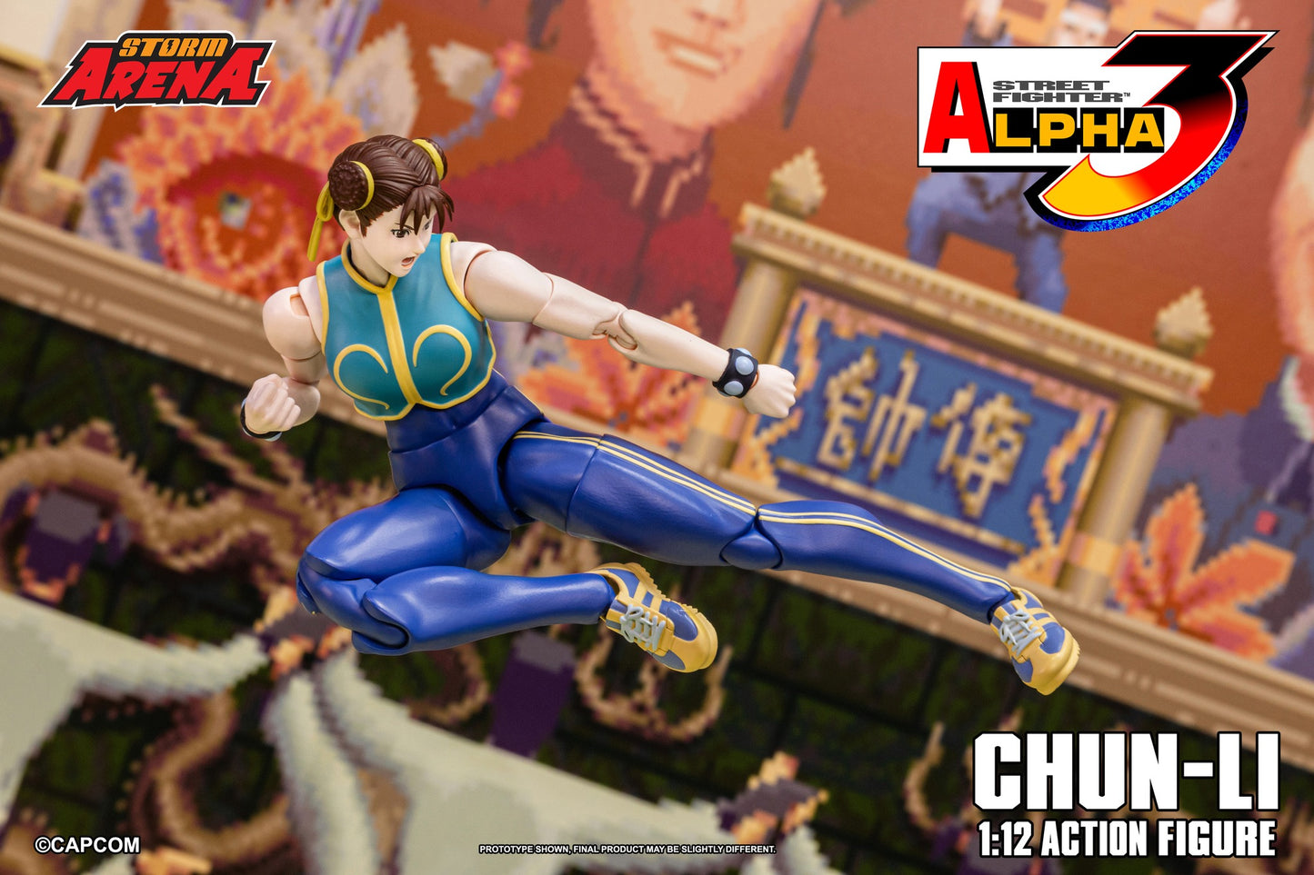 Storm Collectibles: CHUN LI - STREET FIGHTER ALPHA 3 "Storm Arena" 1/12 Scale