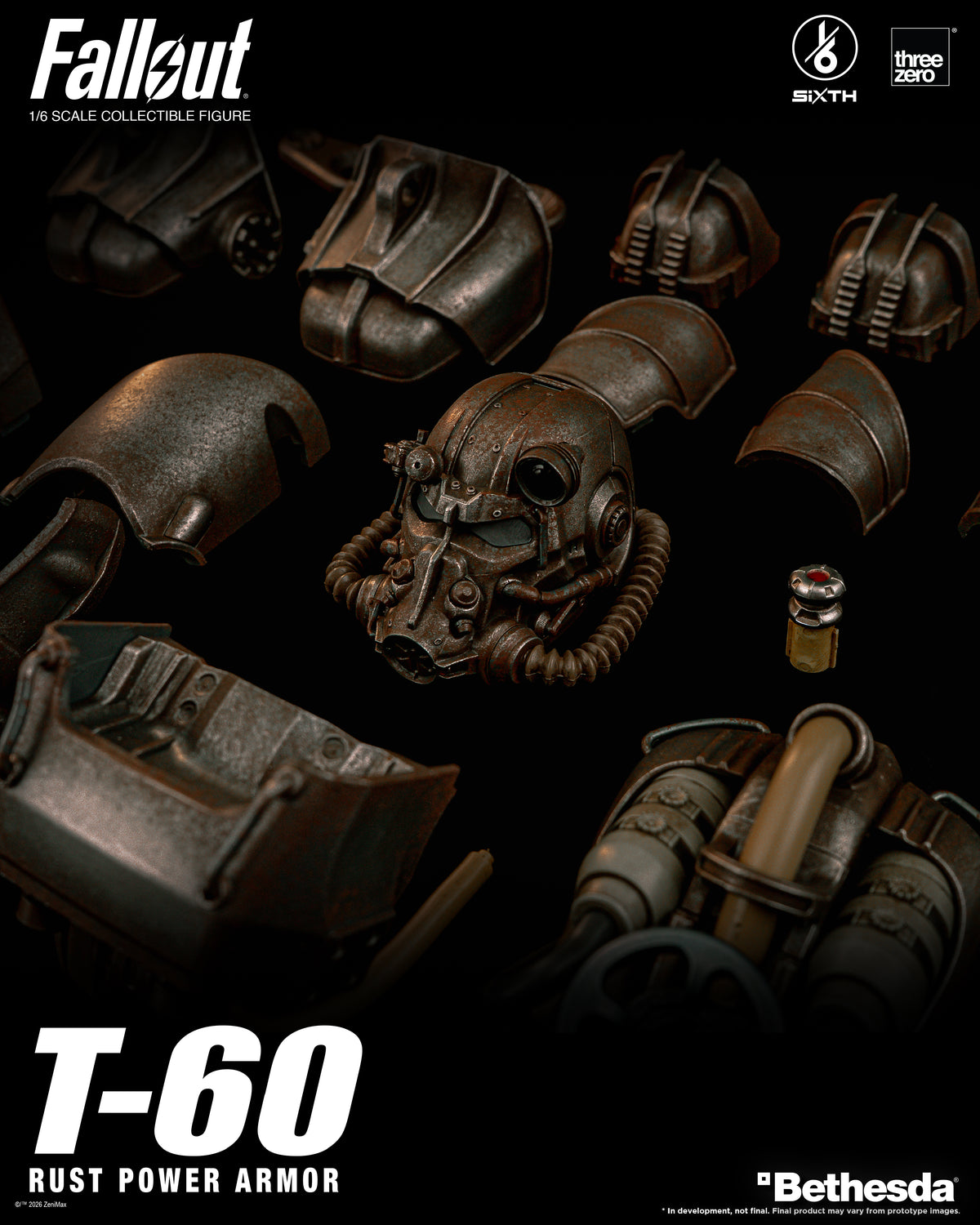 [Threezero] 3Z1005 Fallout - 1/6 T-60 Rust Power Armor