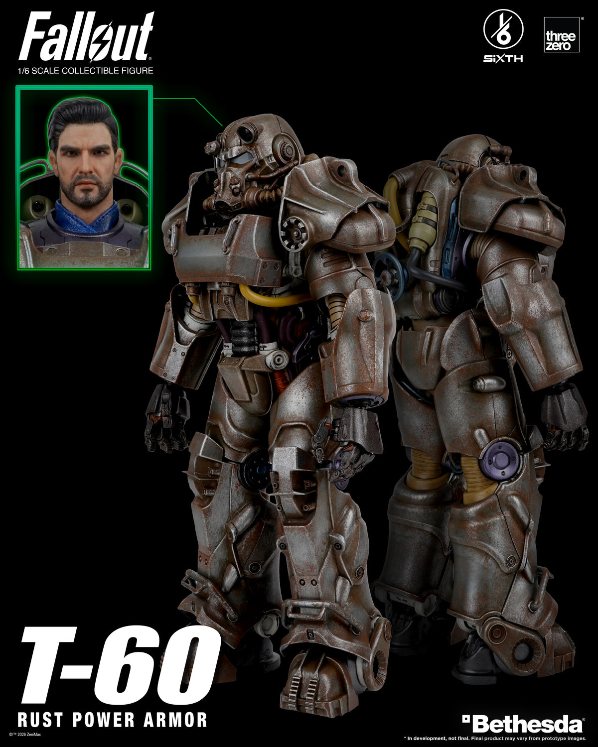 [Threezero] 3Z1005 Fallout - 1/6 T-60 Rust Power Armor