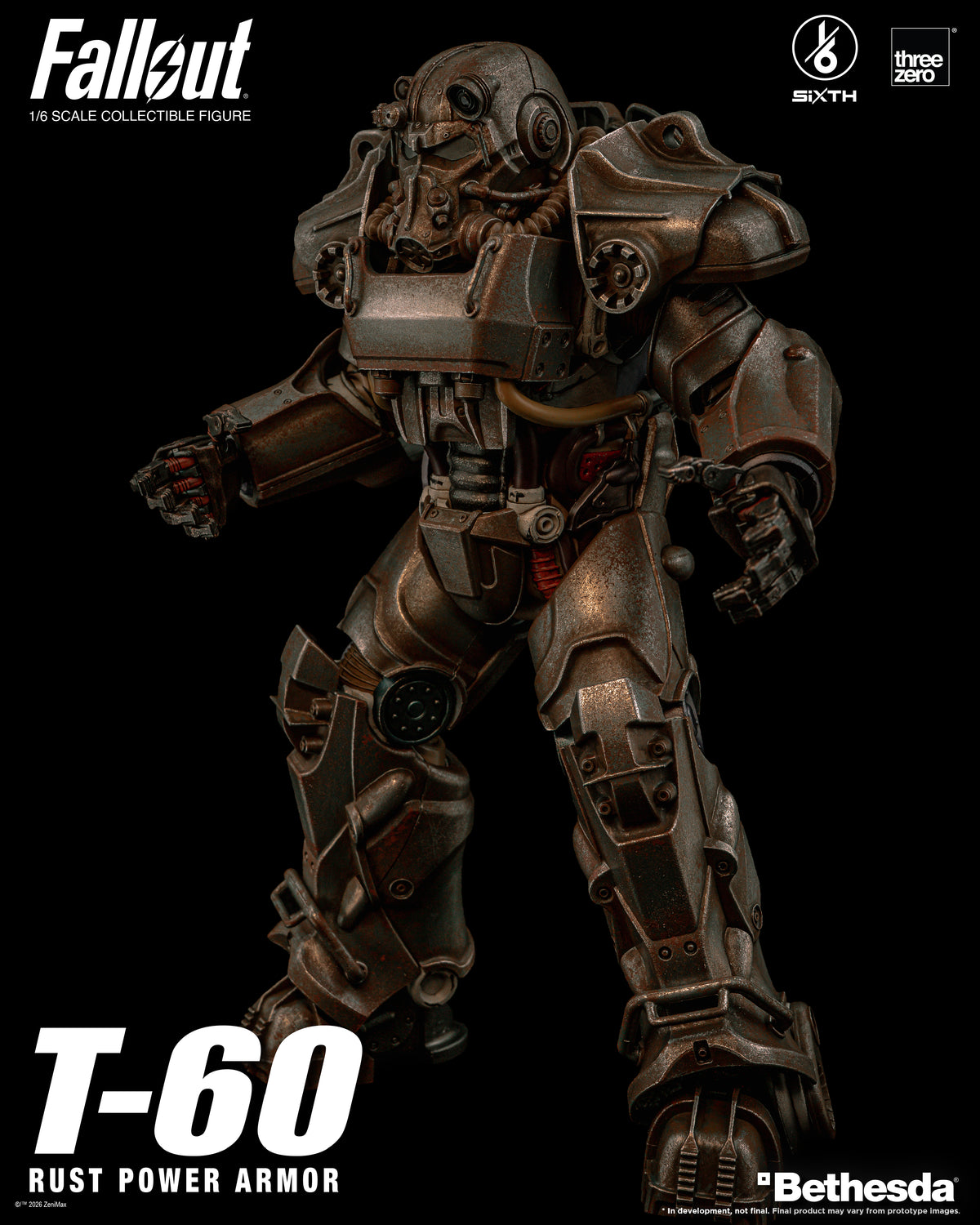 [Threezero] 3Z1005 Fallout - 1/6 T-60 Rust Power Armor