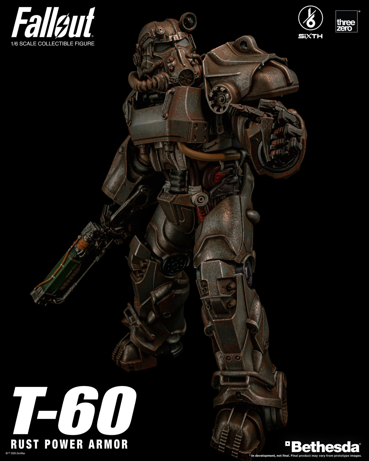 [Threezero] 3Z1005 Fallout - 1/6 T-60 Rust Power Armor