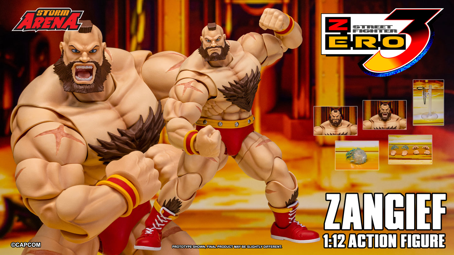 [Storm Collectibles] Zangief - Street Fighter Zero 3 "Storm Arena" 1/12 scale