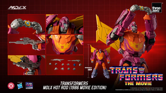 Threezero: Transformers MDLX Hot Rod (1986 Movie Edition)