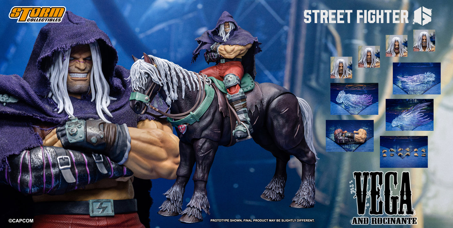Storm Collectibles: STREET FIGHTER 6 - VEGA and ROCINANTE SET