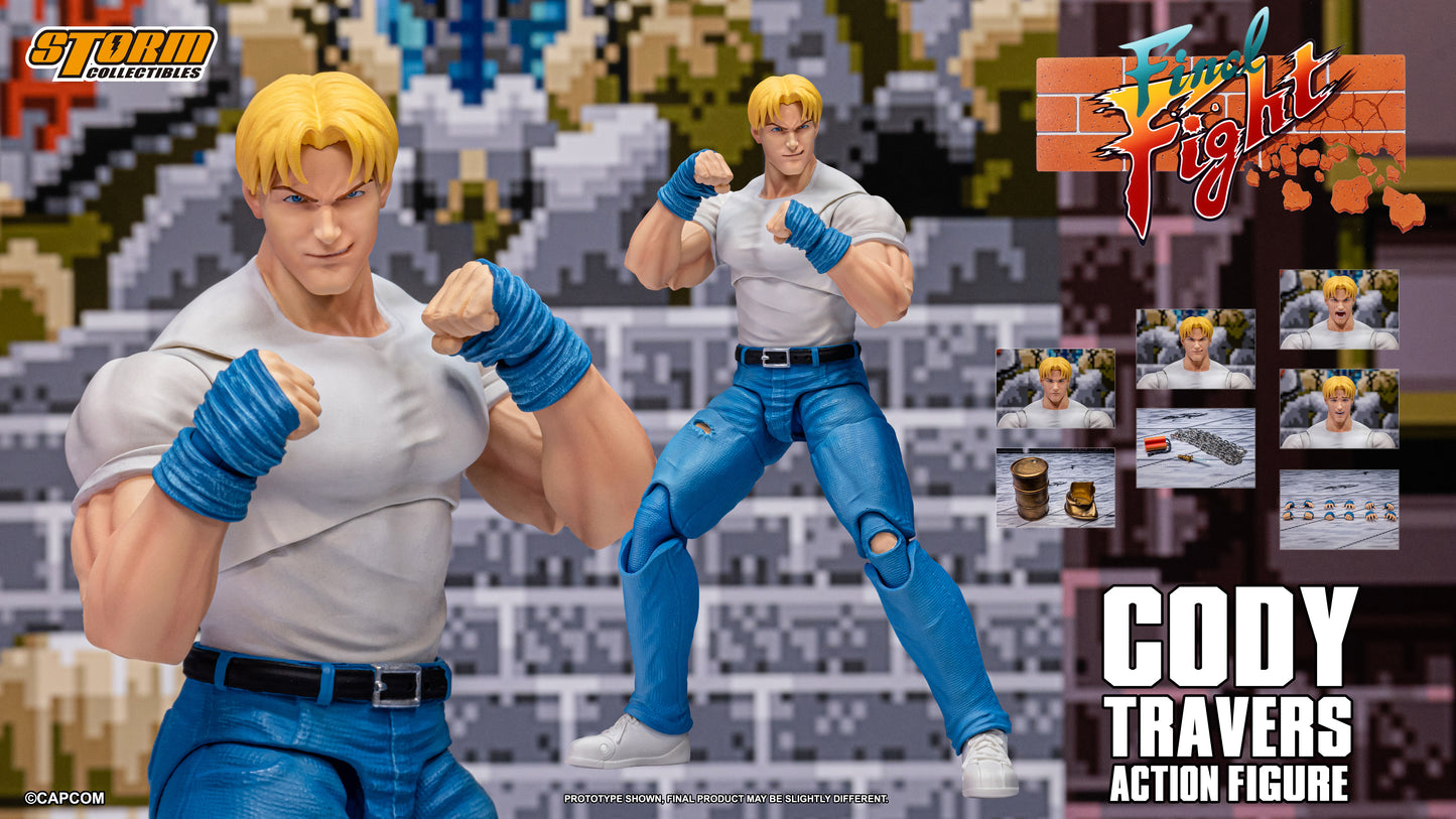 [Storm Collectibles] CODY TRAVERS - FINAL FIGHT ACTION FIGURE